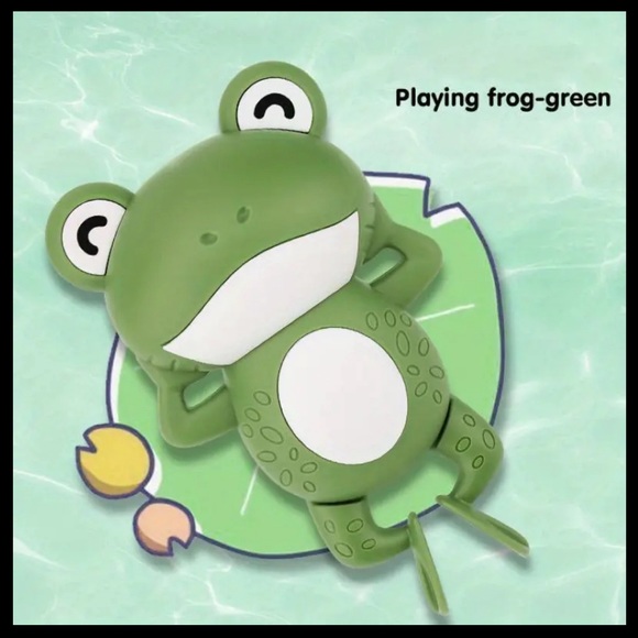 New Frog Wind Up Toy - Picture 2 of 9